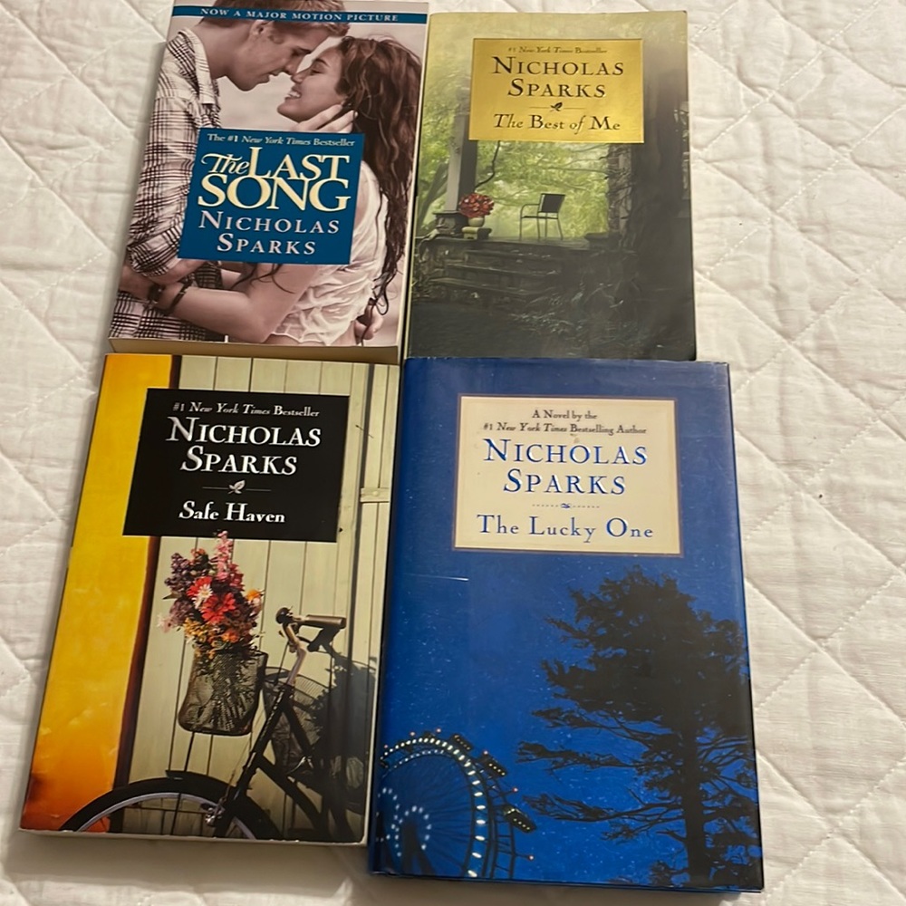 Nicholas Sparks books
